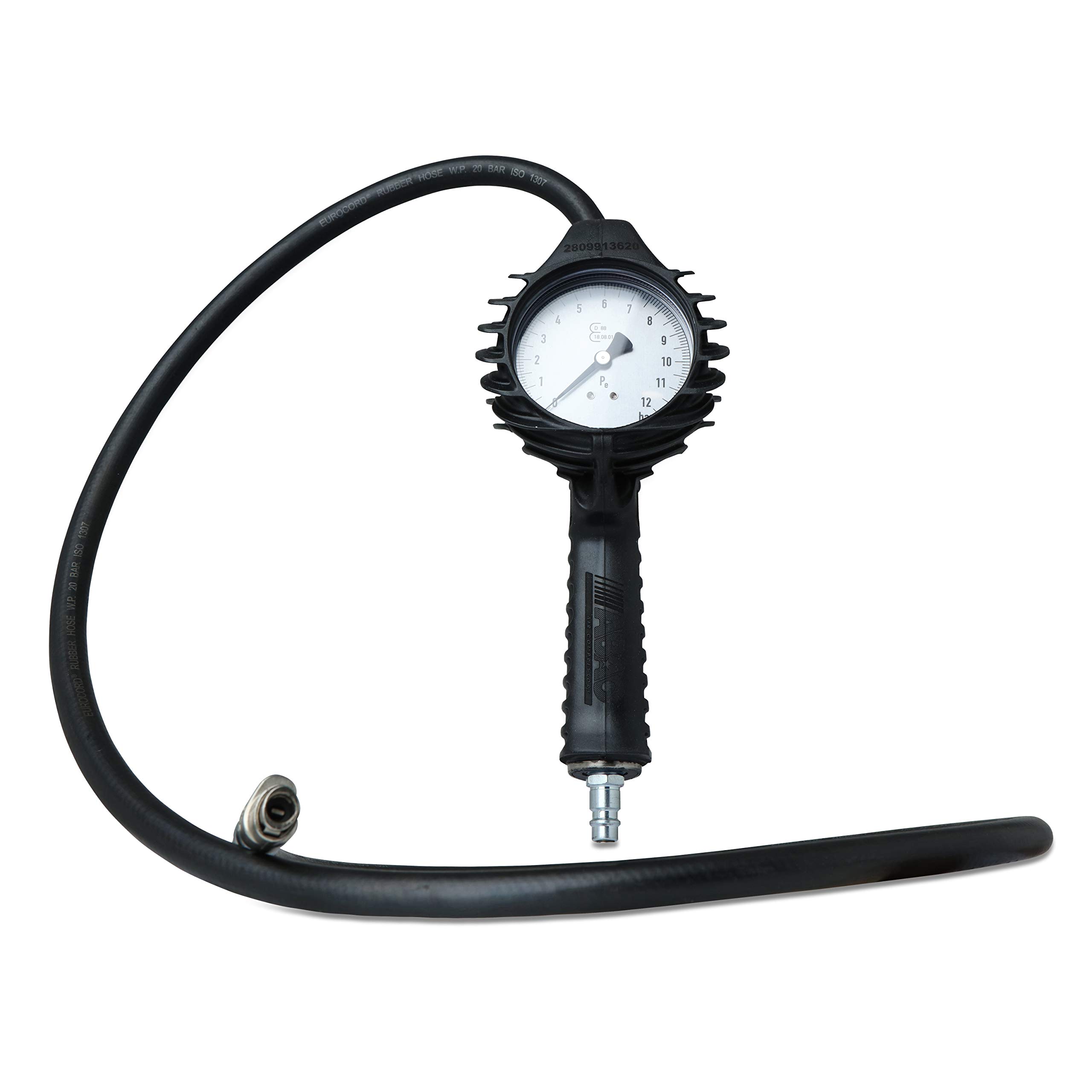 abac-reifenf-ller-pro-manometer-80-mm-schlauch-1-5-m-cee image 1