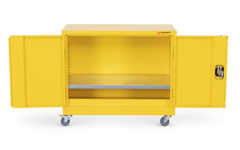 armorgard-safestor-hmc1-gefahrstoffschrank-mobil-mit-rollen image 3
