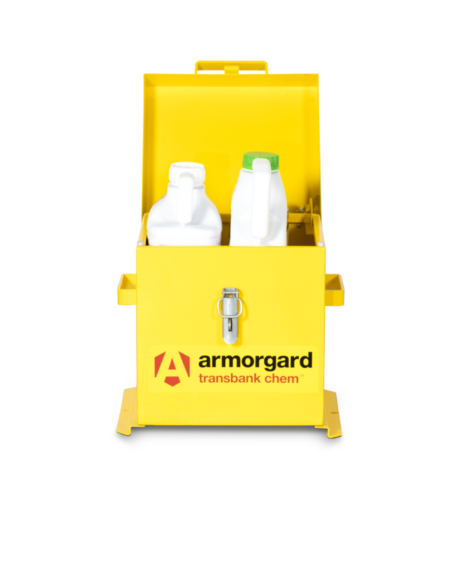 armorgard-transbank-chem-trb1c-chemikalienbox-gelb-15-l-wanne image 6