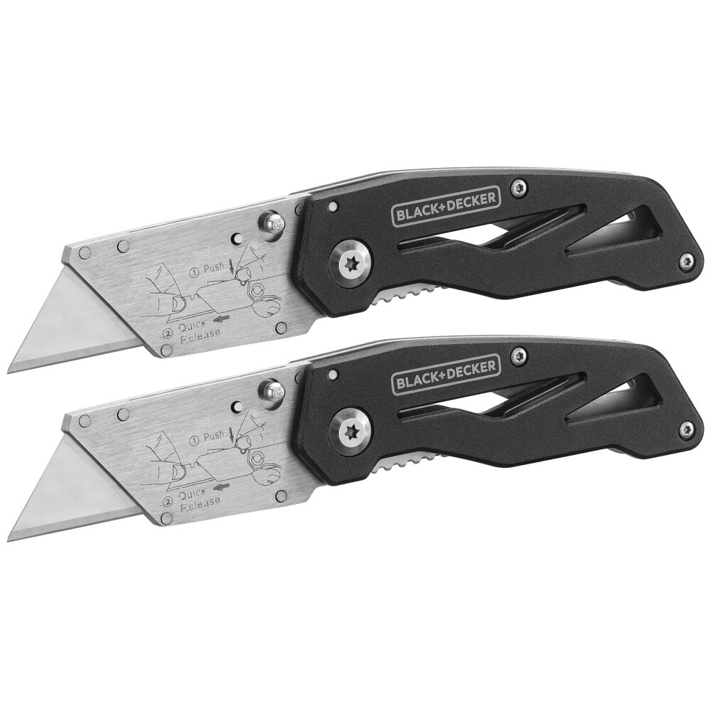black-decker-cuttermesser-klappbar-2er-pack-teppichmesser-set image 1