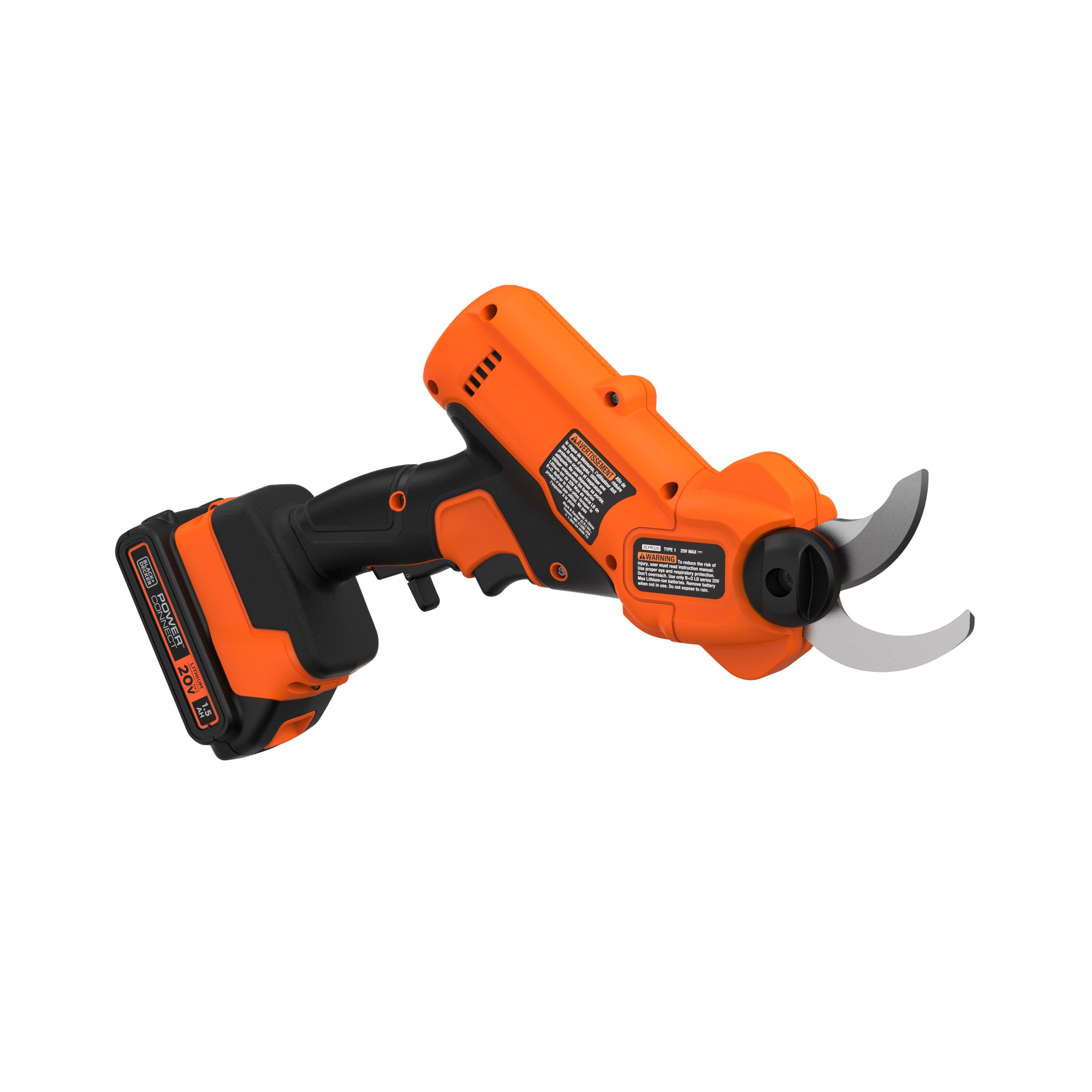 black-decker-powerconnect-20v-akku-astschere-mit-akku image 7