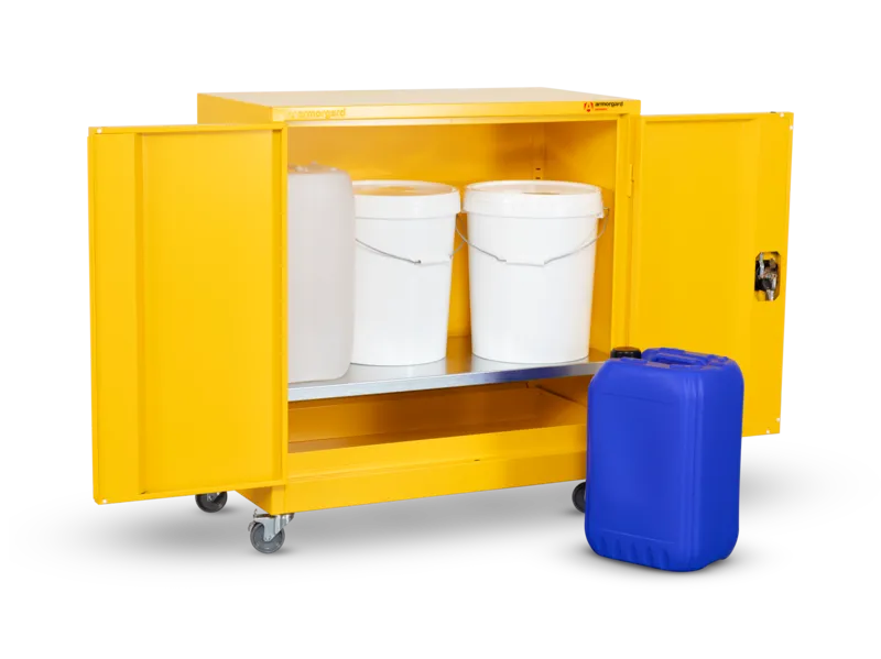 armorgard-safestor-hmc2-chemikalienschrank-rollen-24-l-wanne image 1