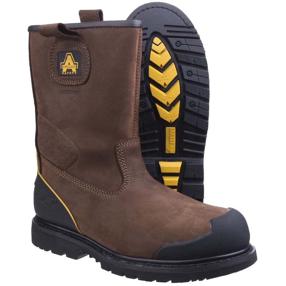 amblers-safety-fs223-rigger-boots-s3-sra-braun-wasserdicht image 3
