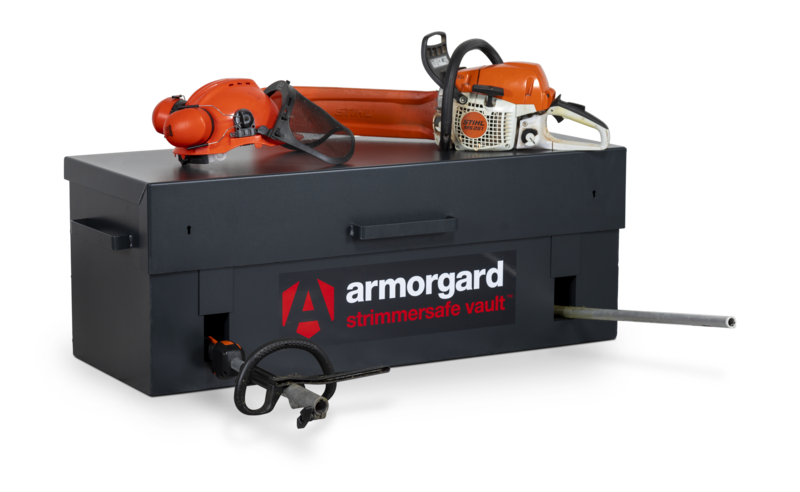 armorgard-strimmersafe-vault-ssv12-werkzeugbox-2-fach image 8