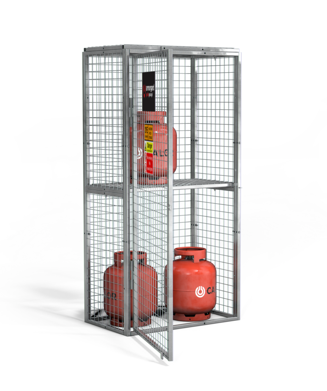 armorgard-gorilla-gas-cage-ggc2-gask-fig-mit-fachboden image 1