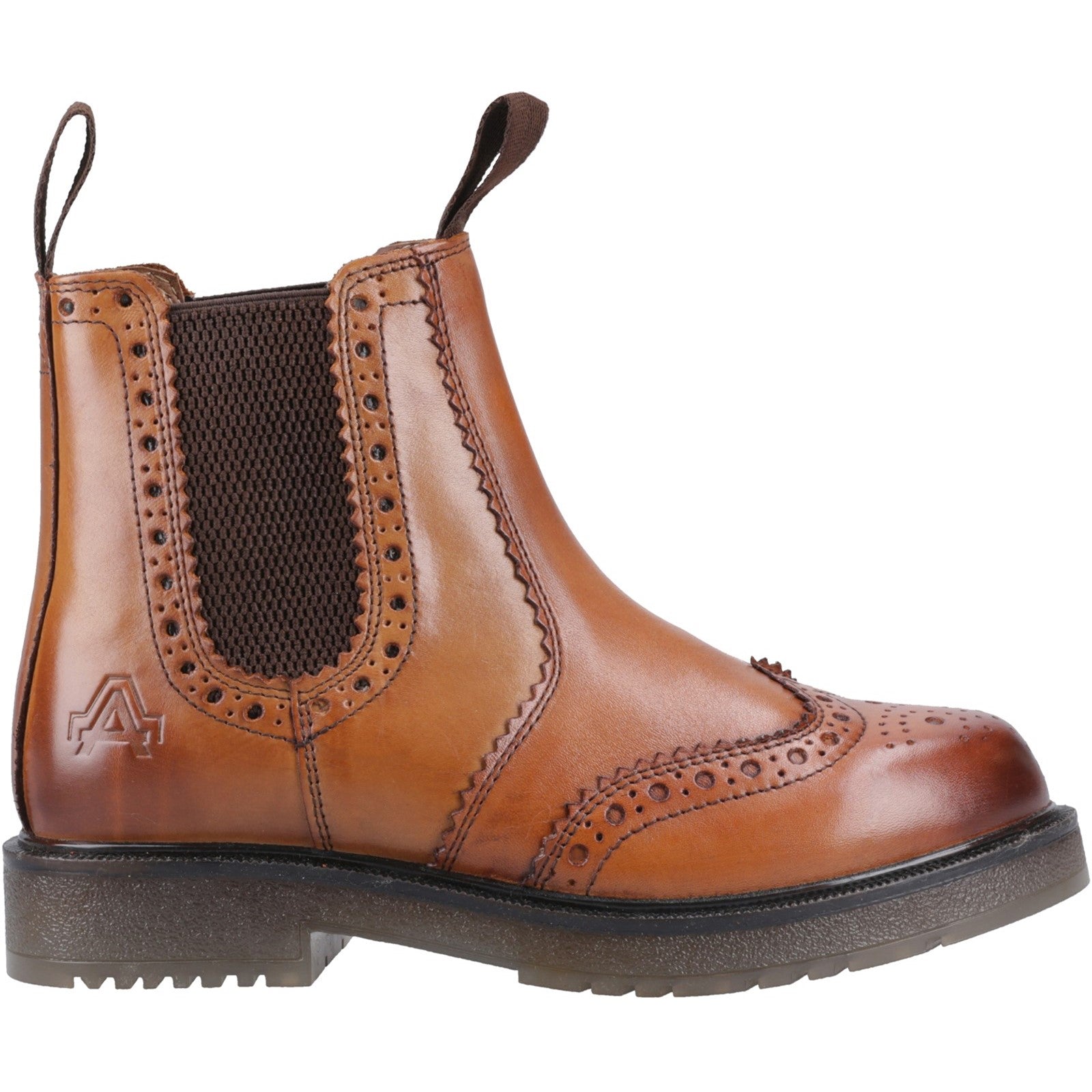 amblers-dallby-dealer-boots-chelsea-boot-tan-leder-o1 image 2