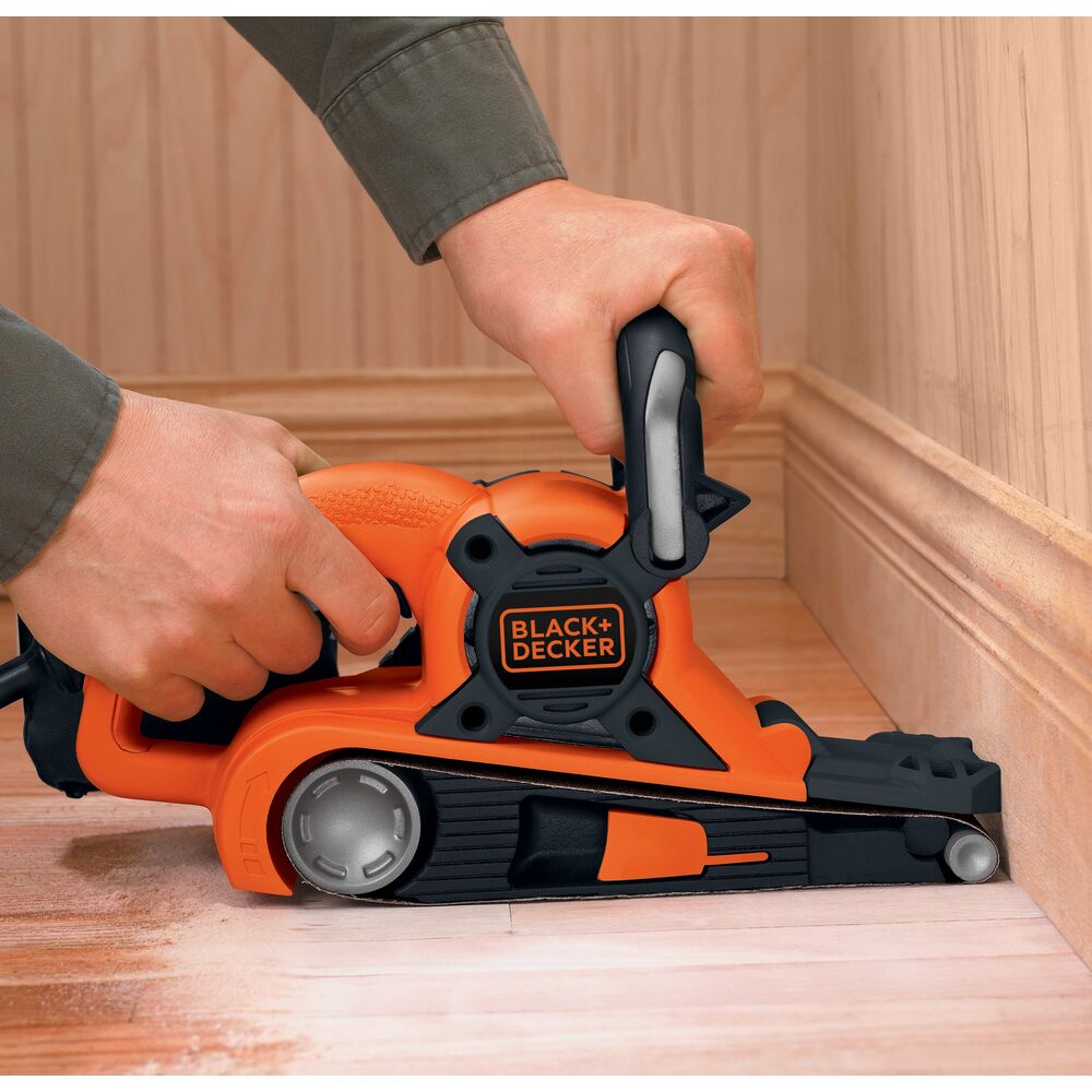 black-decker-dragster-bandschleifer-76x533mm-7a-f-r-kanten image 2