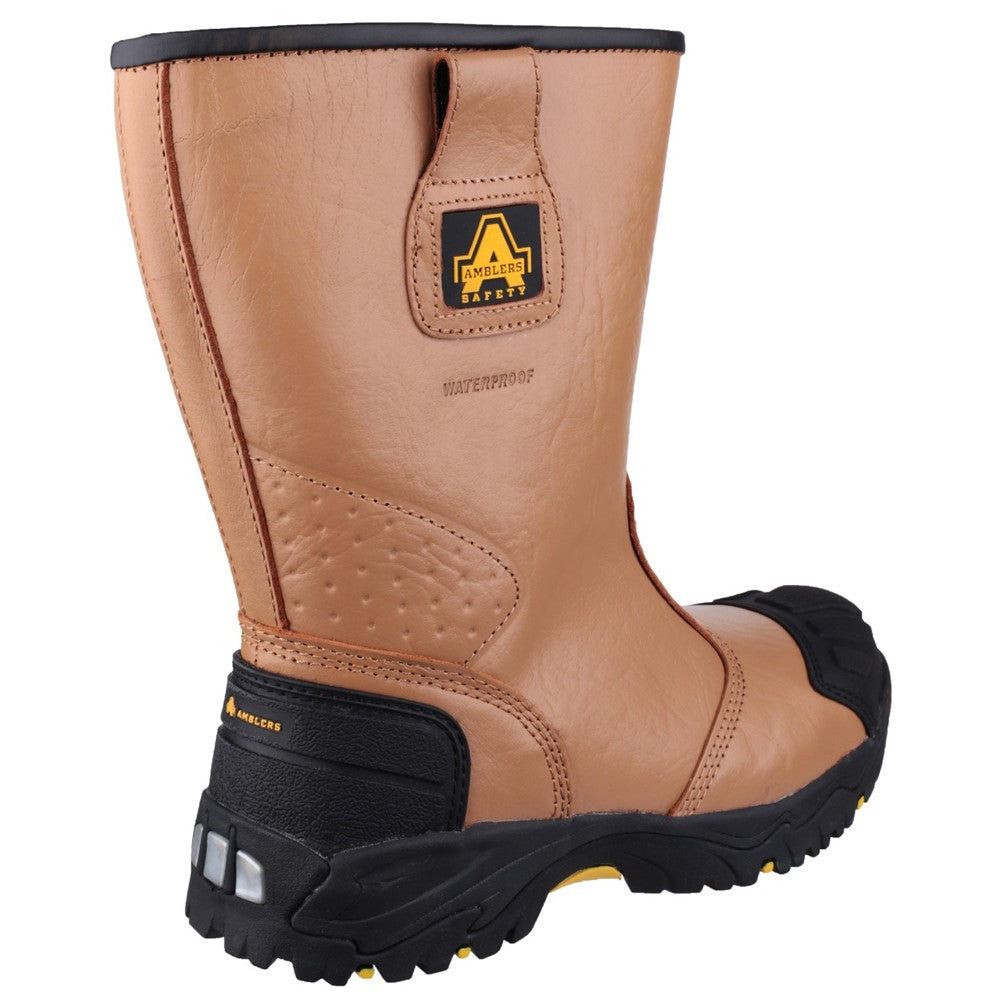 amblers-safety-fs143-s3-rigger-boots-tan-wasserdicht image 2
