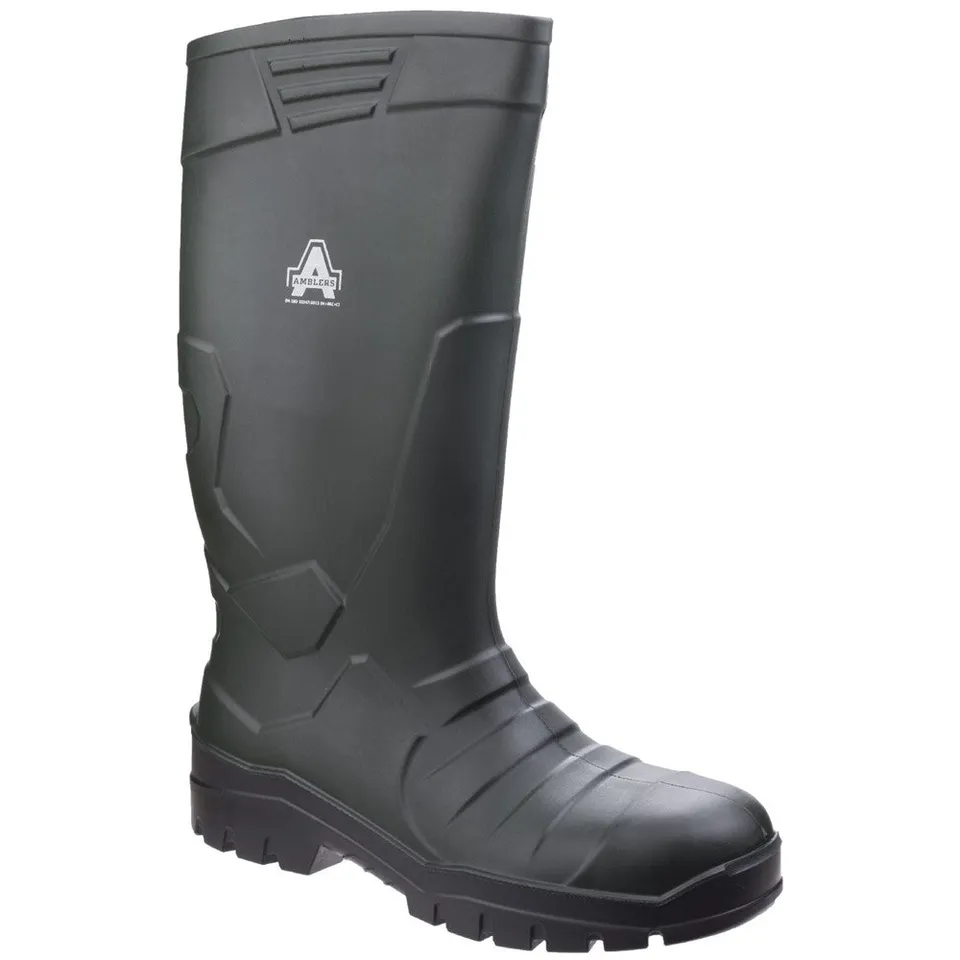 amblers-teviot-o4-arbeitsgummistiefel-gr-n-gef-ttert image 1
