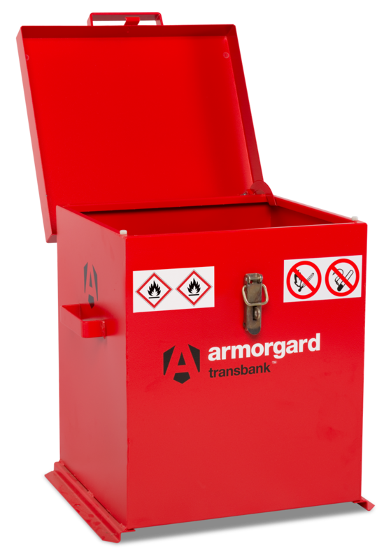 armorgard-transbank-trb2-gefahrstoffbox-35l-rot image 5