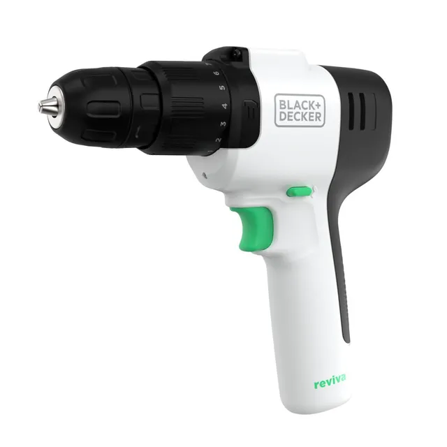black-decker-reviva-12v-max-akku-bohrhammer-schlagbohrer image 1