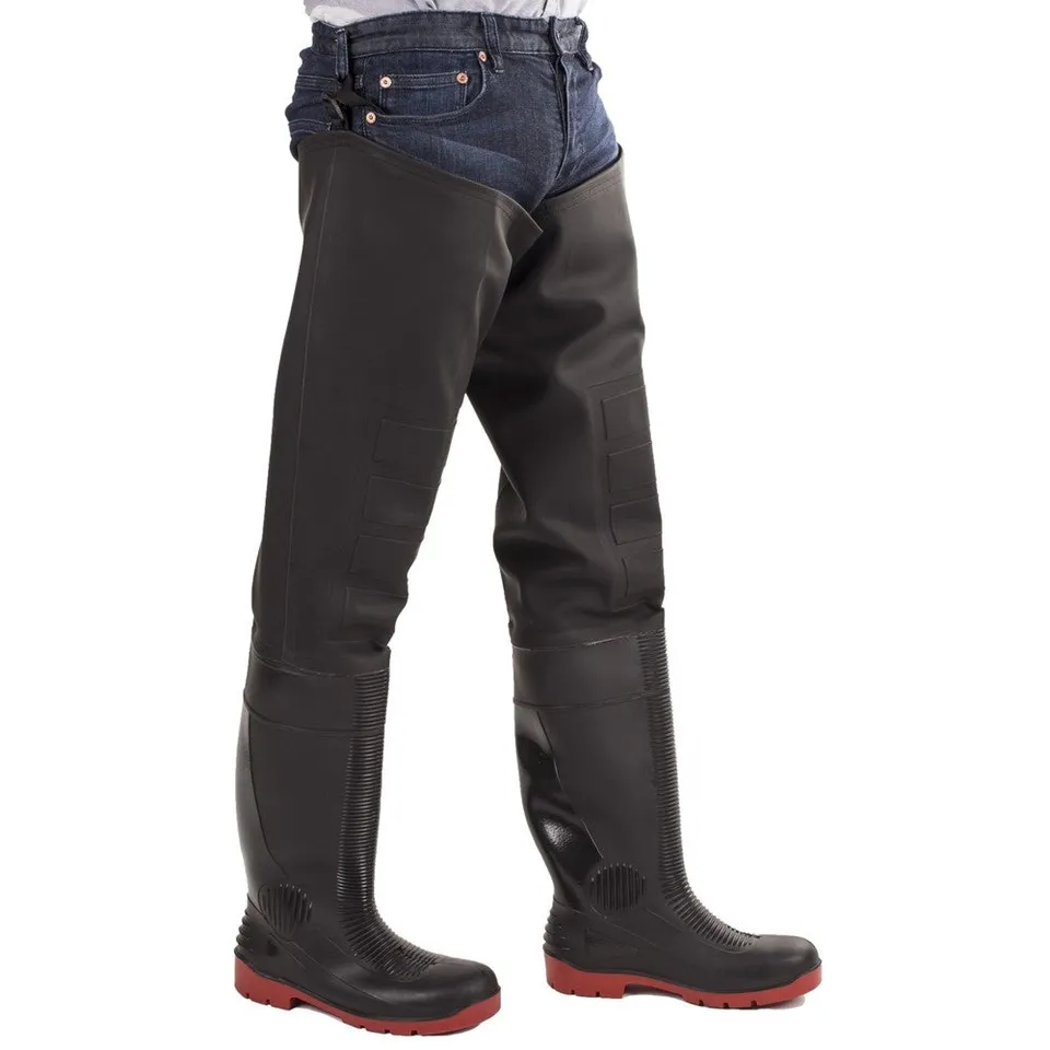 amblers-safety-rhone-s5-schenkel-wathose-schwarz-pvc image 1