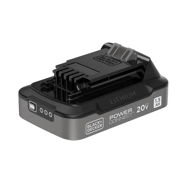 black-decker-powerconnect-20v-1-5ah-akku-mit-ladestand image 1