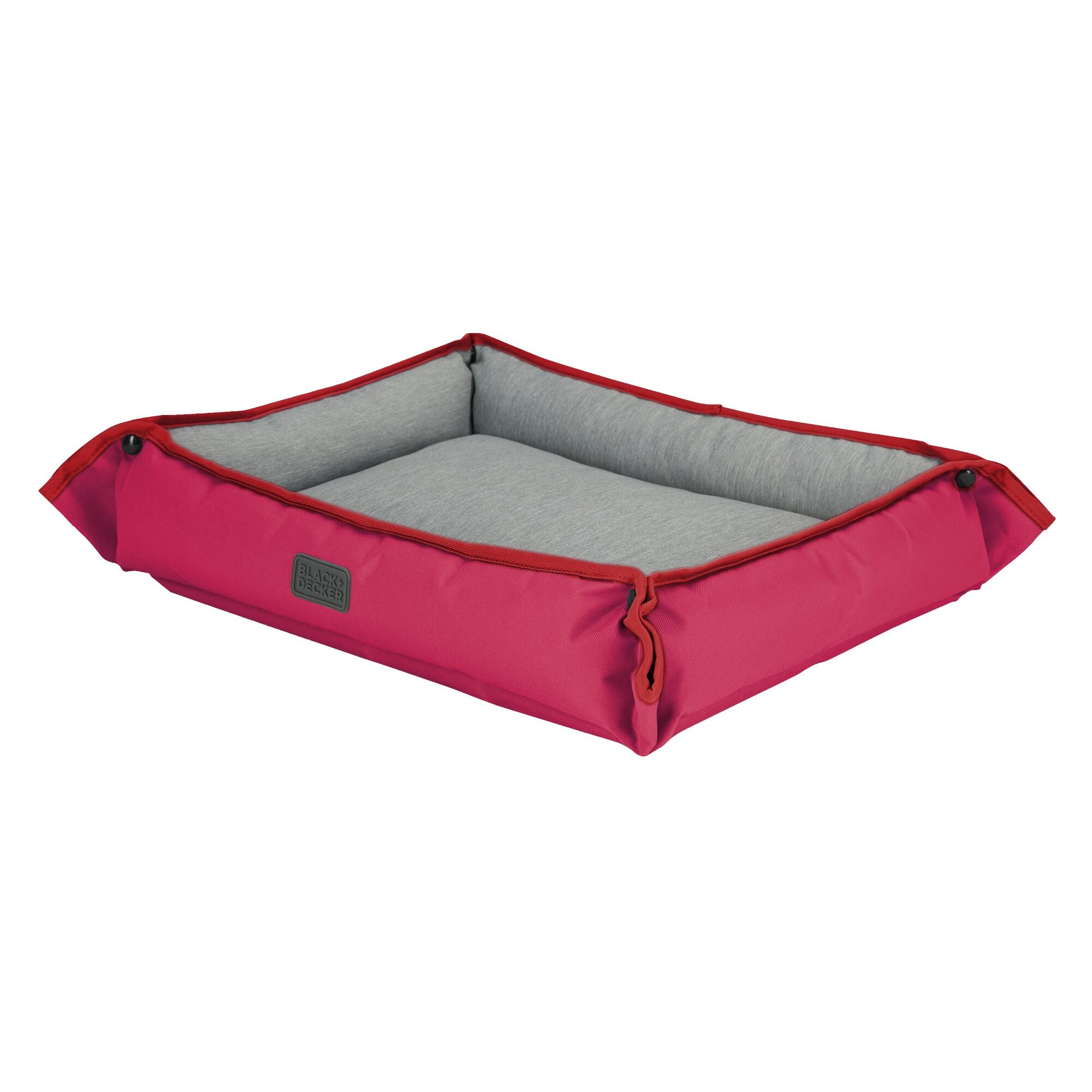 black-decker-pet-supplies-hundebett-klein-rot-51x41cm image 2