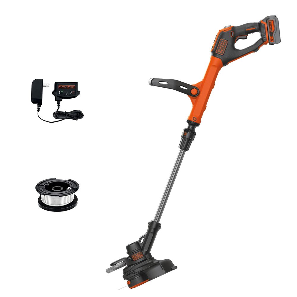 black-decker-outdoor-easyfeed-20v-rasentrimmer-mit-2-5-ah-akku image 1