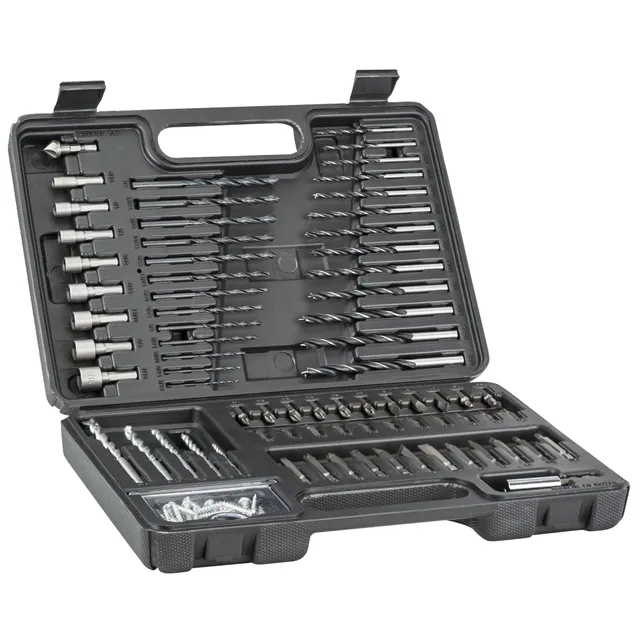 black-decker-bit-set-bohrer-set-109tlg-im-koffer image 1