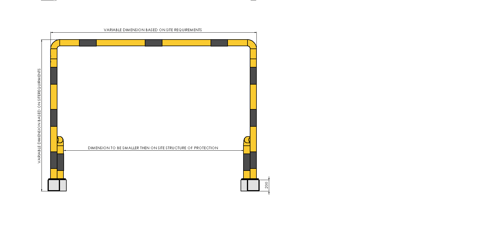 brandsafe-giraffe-goalpost-system-tor-anfahrschutz-stahl image 2
