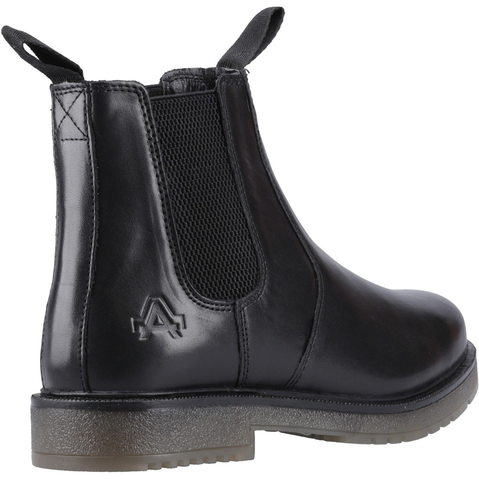 amblers-colchester-dealer-berufs-chelsea-boots-schwarz image 3