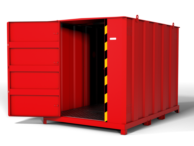 armorgard-flamstor-fs3-0-gefahrstoffcontainer-10ft-feuerfest image 1