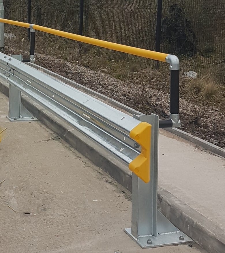 brandsafe-armco-760hr-schutzplanke-handlauf-1100-mm-verzinkt image 1