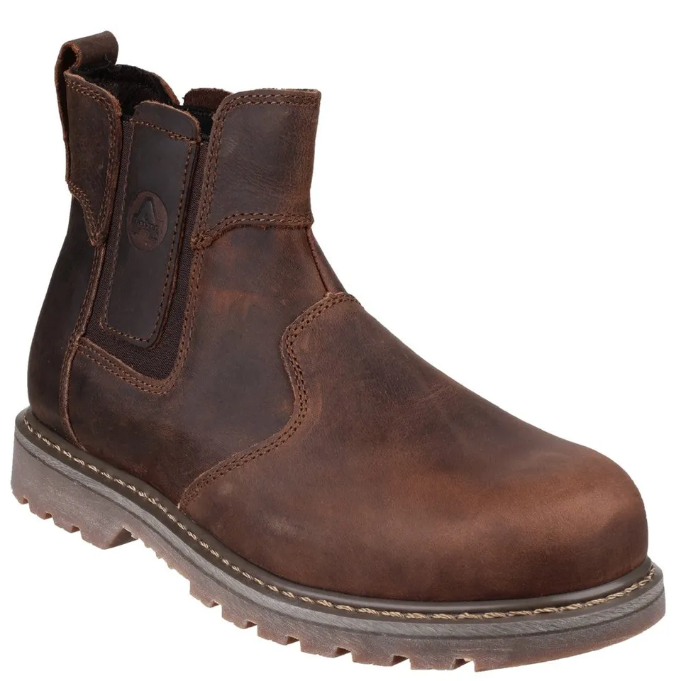 amblers-dealer-boots-fs165-sicherheitsstiefel-braun-stahlkappe image 1