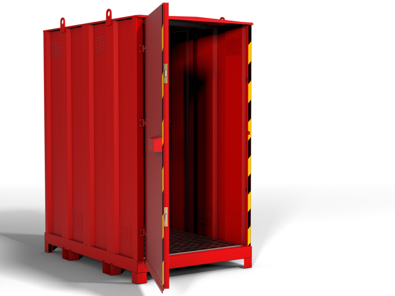 armorgard-flamstor-fs1-8-gefahrstoffschrank-gabelstapler image 3