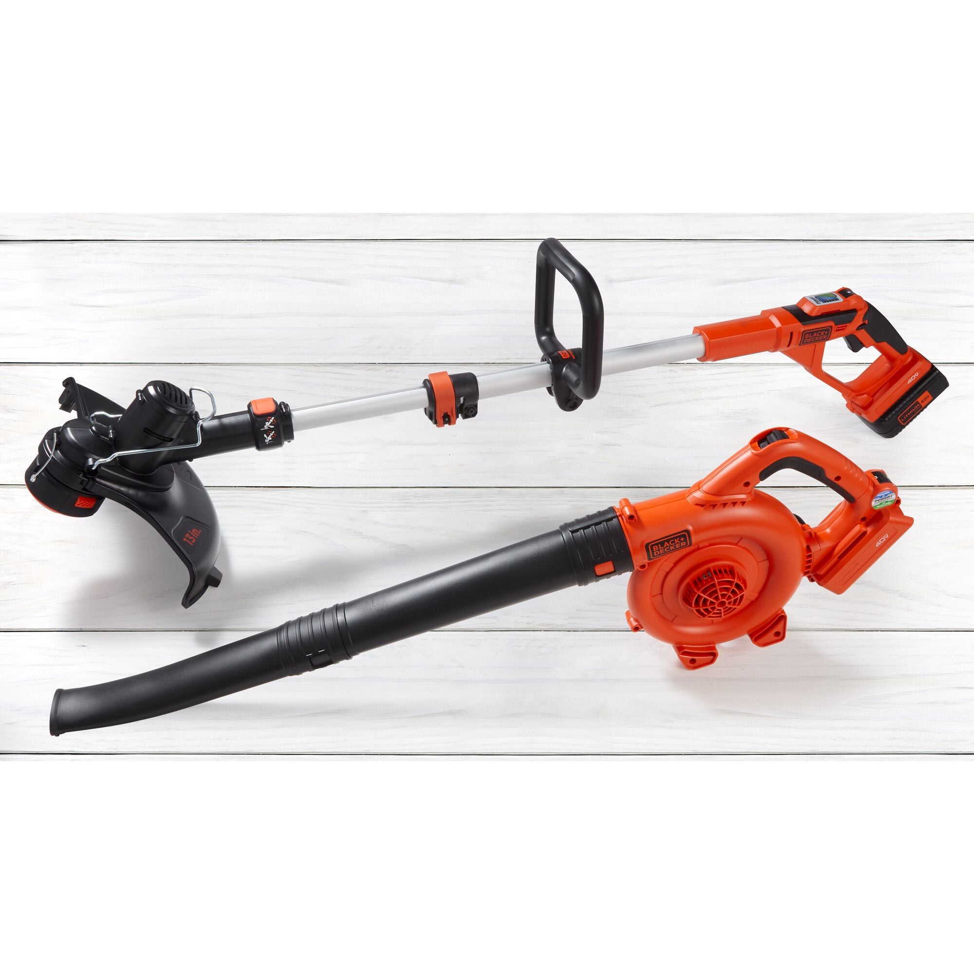 black-decker-outdoor-40v-max-rasentrimmer-laubbl-ser-set-mit-akku image 2