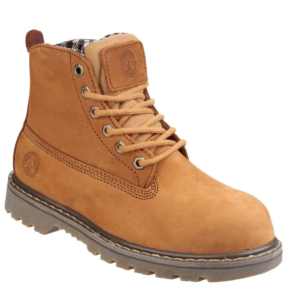 amblers-fs103-sra-damen-sicherheitsstiefel-braun-leder image 1