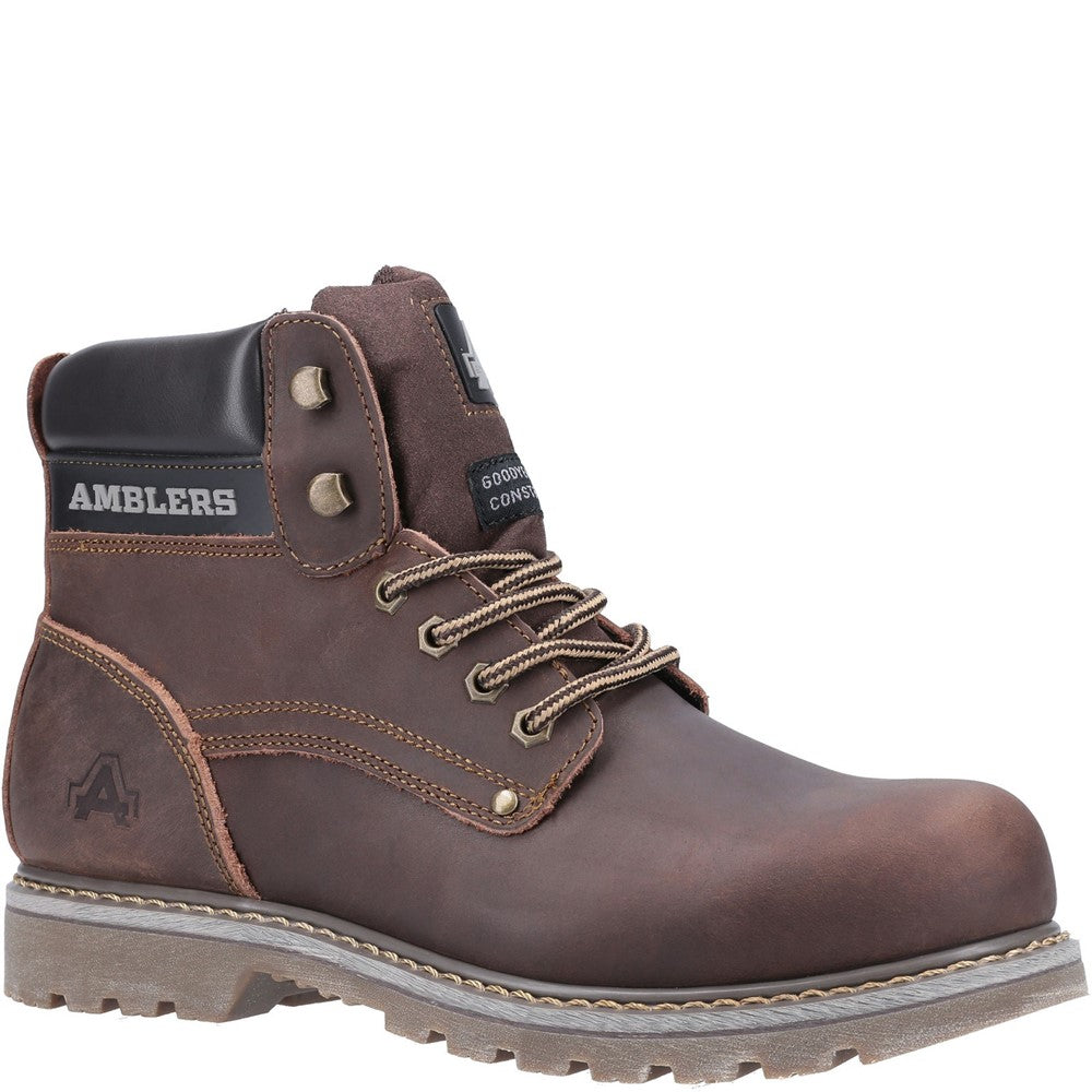 amblers-dorking-occupational-berufsstiefel-braun-leder image 1