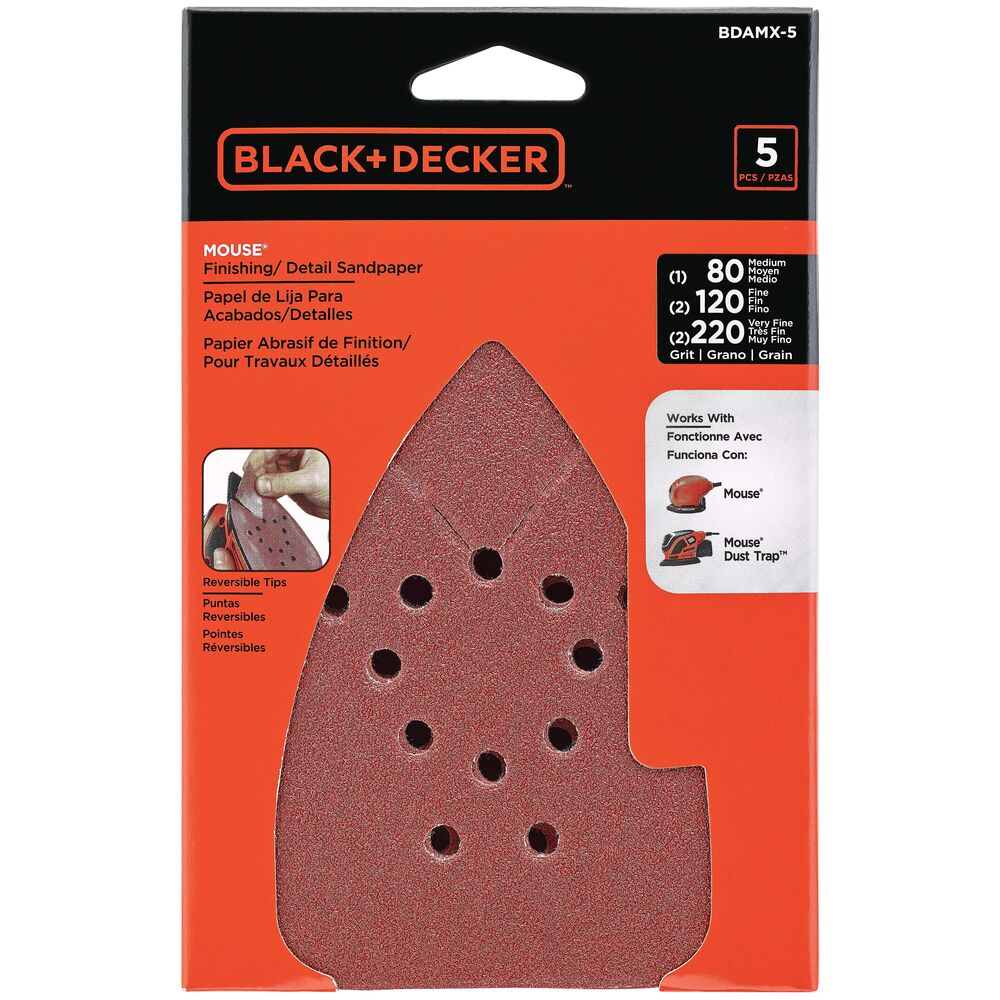 black-decker-mouse-bdamx-5-schleifpapier-5er-set-sortiert image 2