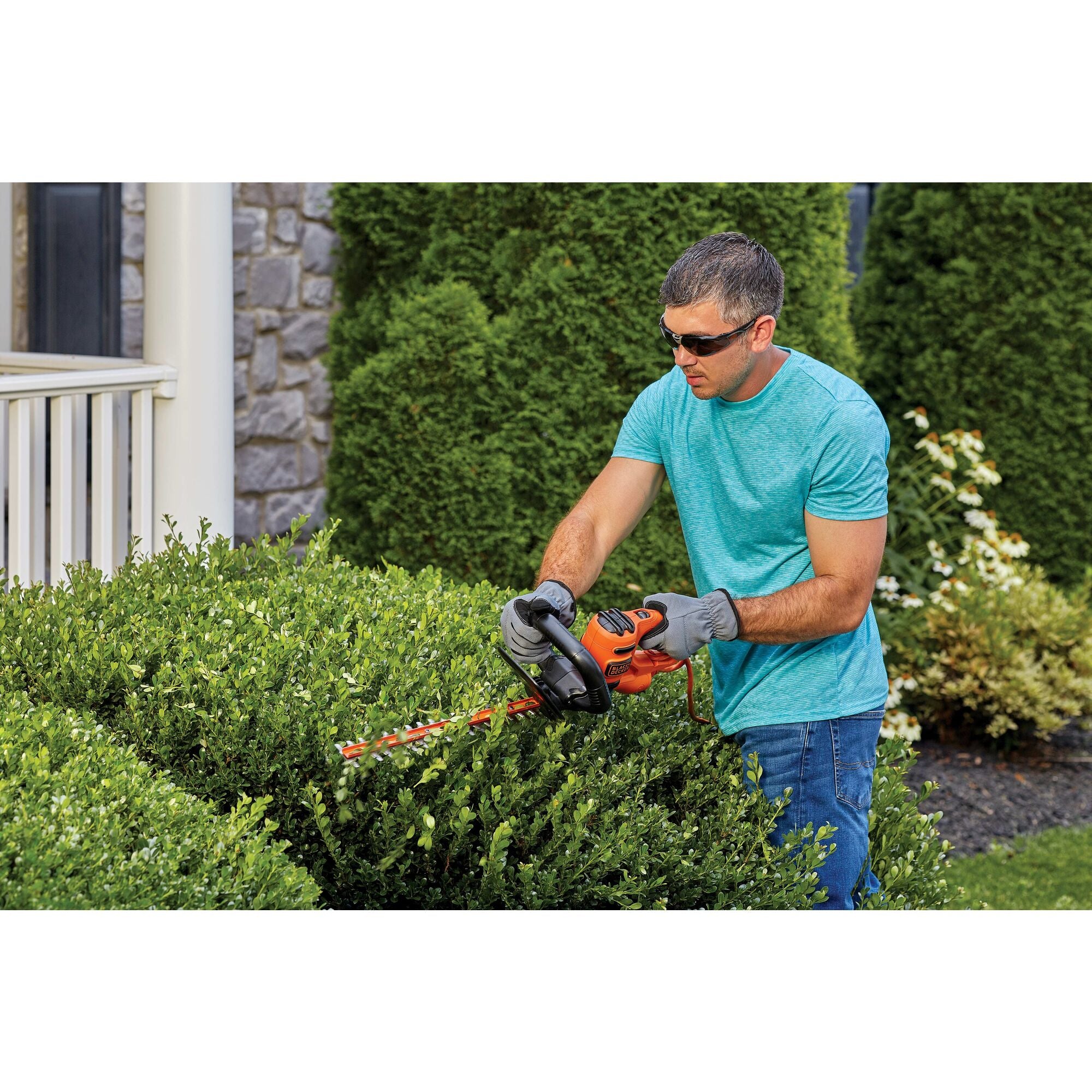 black-decker-outdoor-heckenschere-elektrisch-40-cm-3-0-a image 3