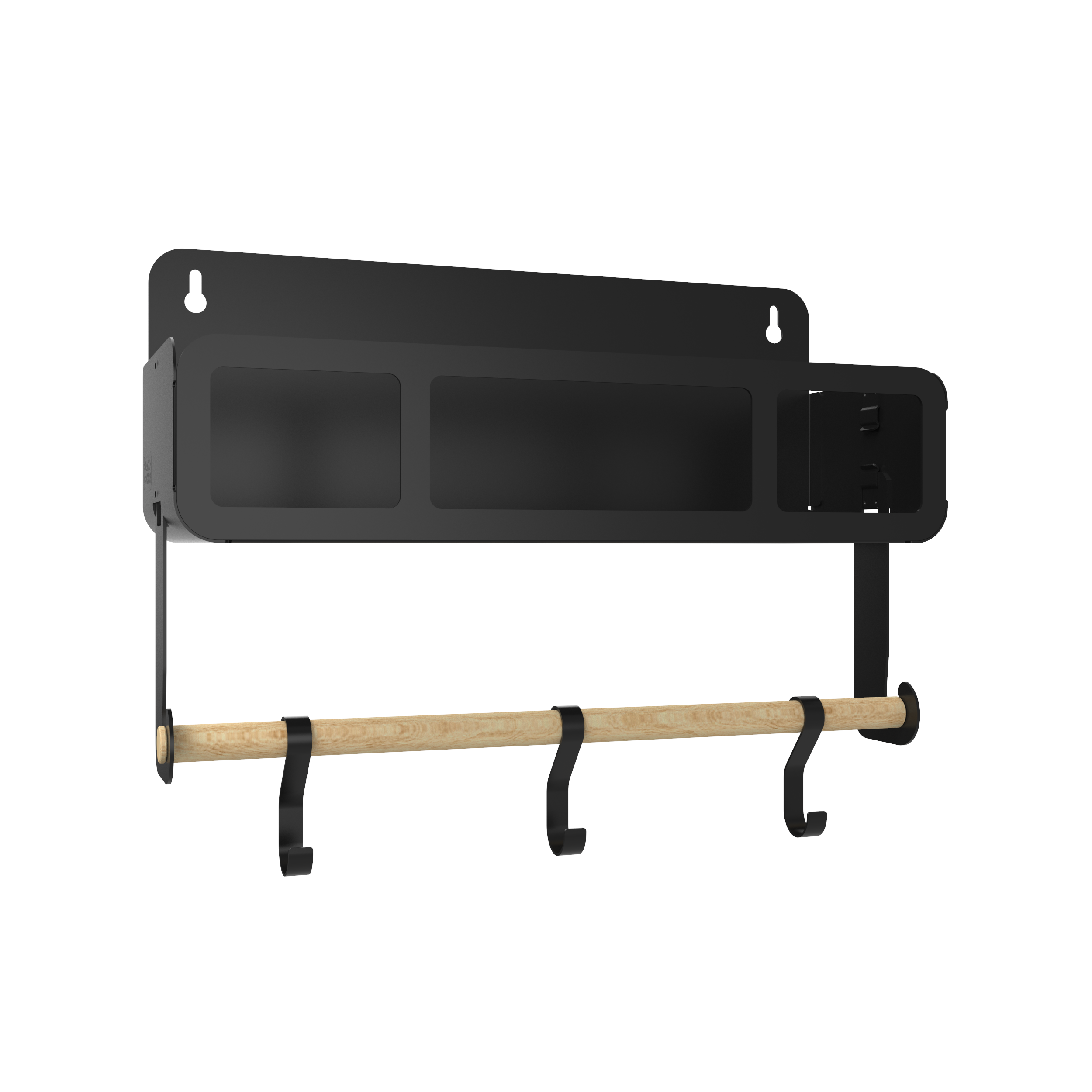 black-decker-storage-h-ngeregal-magnetisch-schwarz-mit-halter image 8