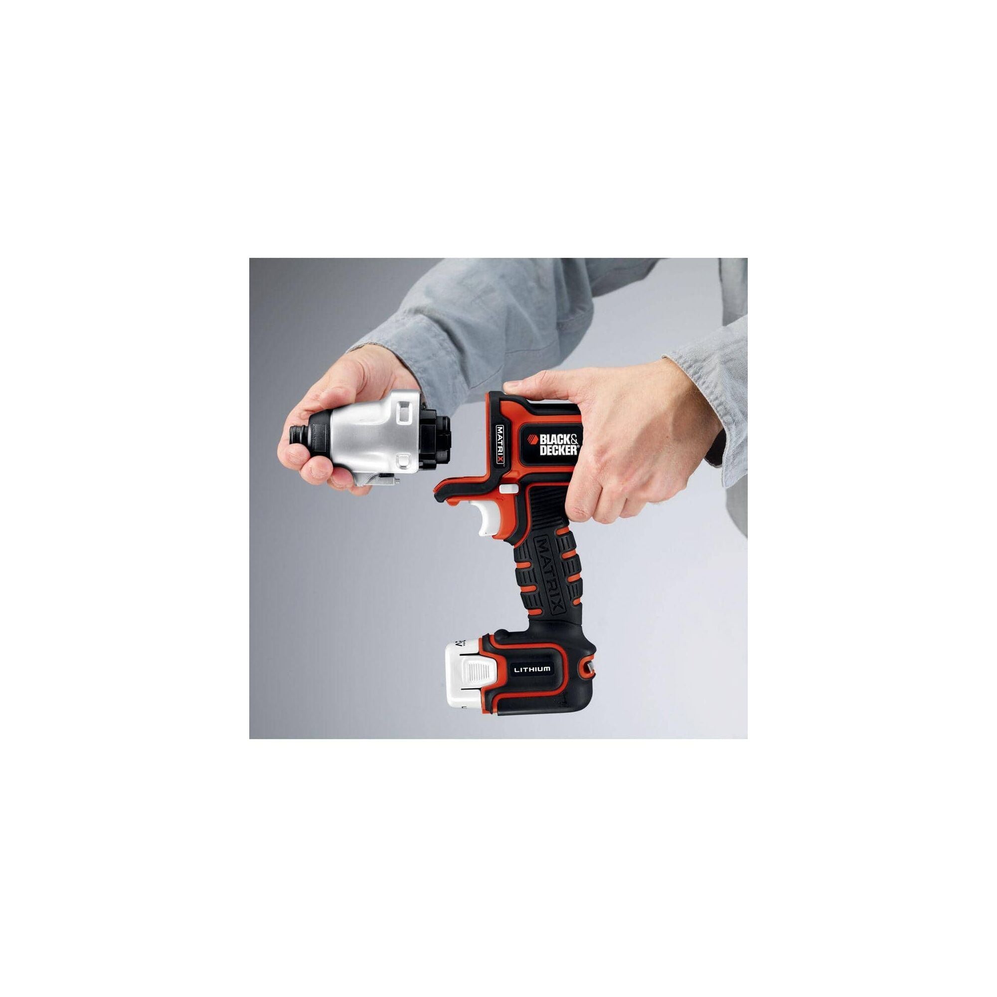 black-decker-matrix-schlagschrauber-aufsatz-impact-driver image 3