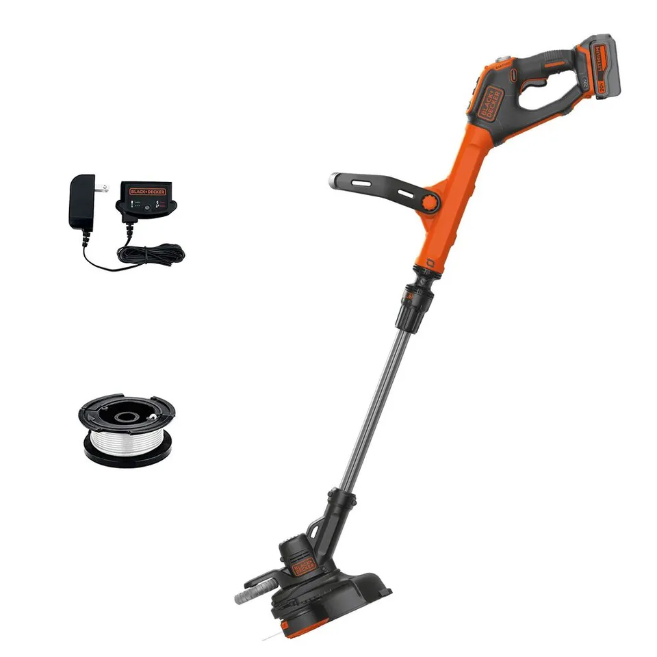 black-decker-outdoor-easyfeed-20v-rasentrimmer-mit-2-5-ah-akku image 1
