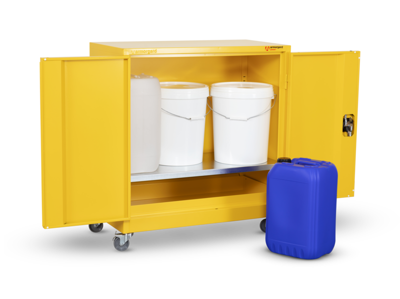 armorgard-safestor-hmc2-chemikalienschrank-rollen-24-l-wanne image 1
