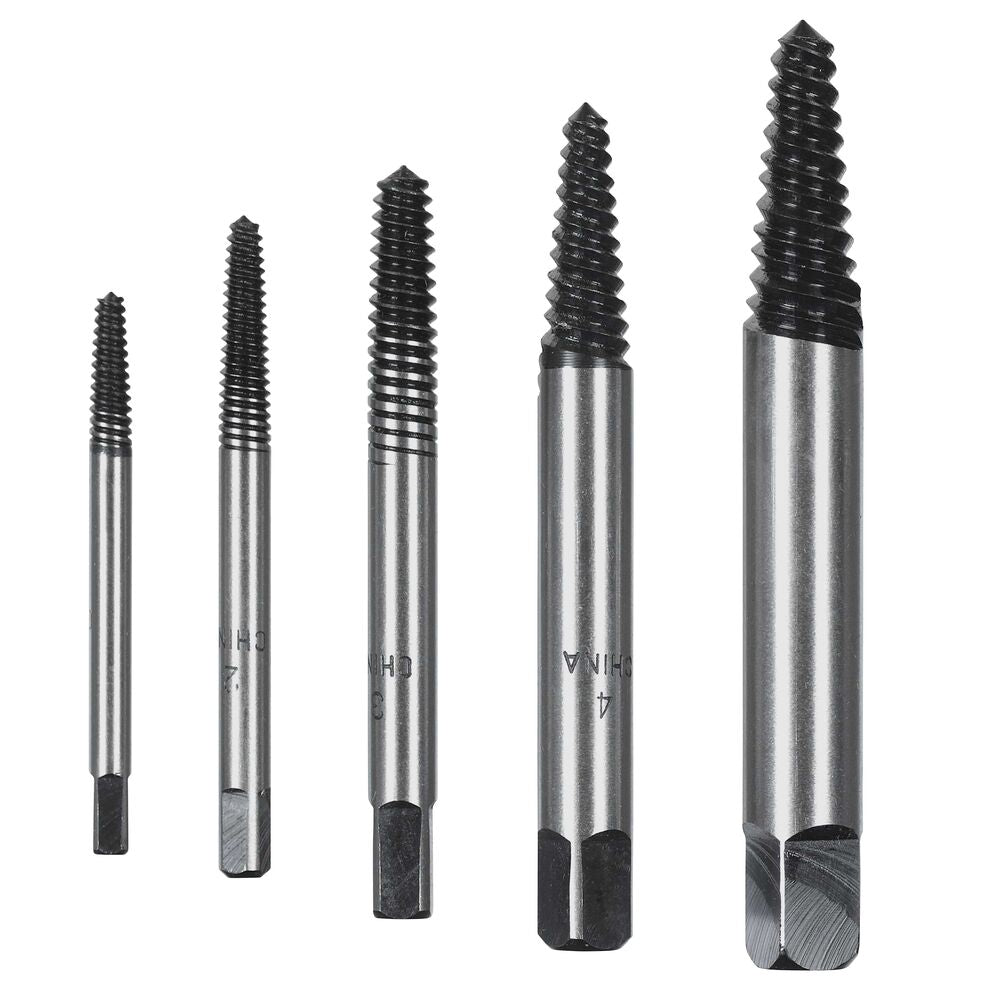 black-decker-schraubenausdreher-set-5-teilig-ausdreher-werkzeug image 1