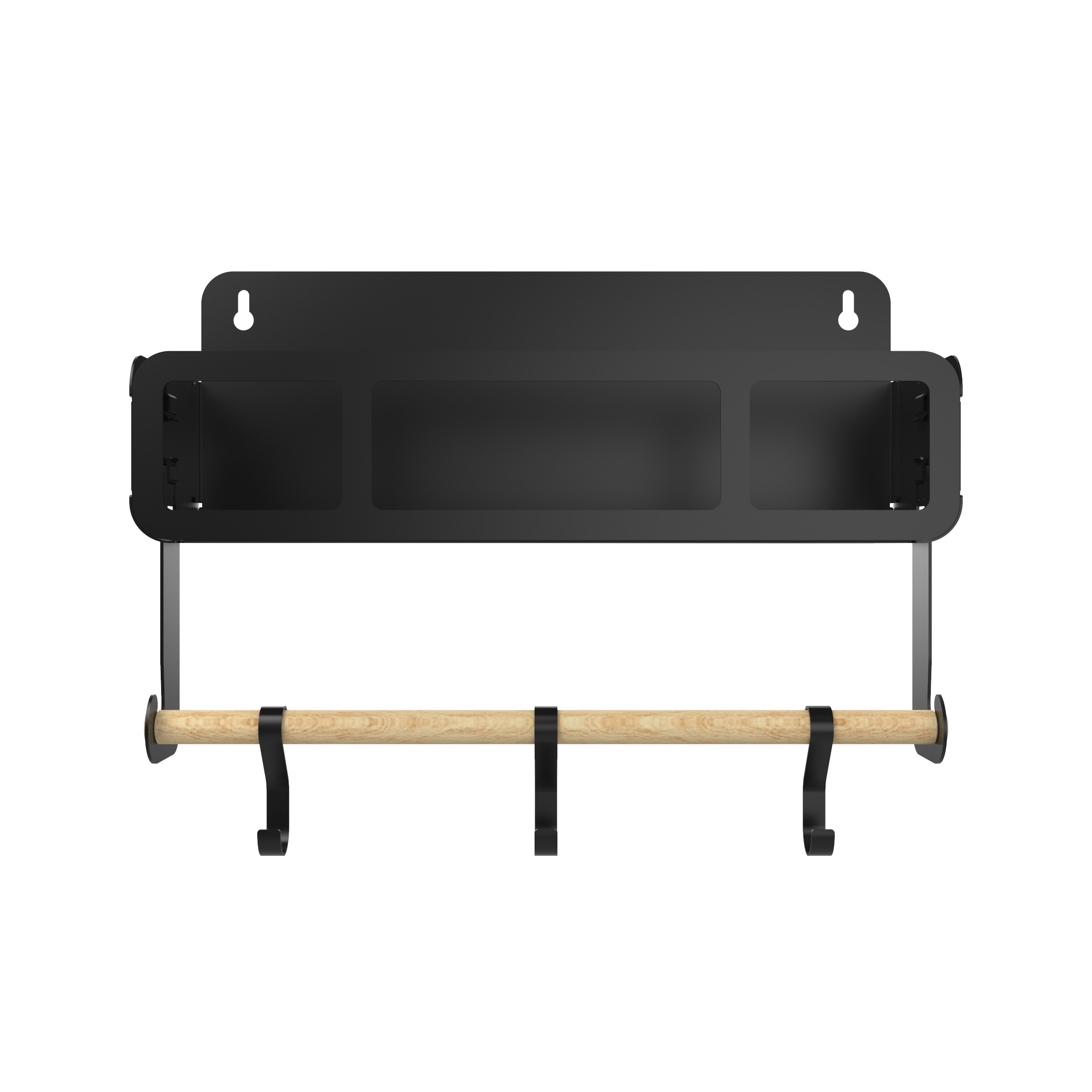 black-decker-storage-h-ngeregal-magnetisch-schwarz-mit-halter image 4