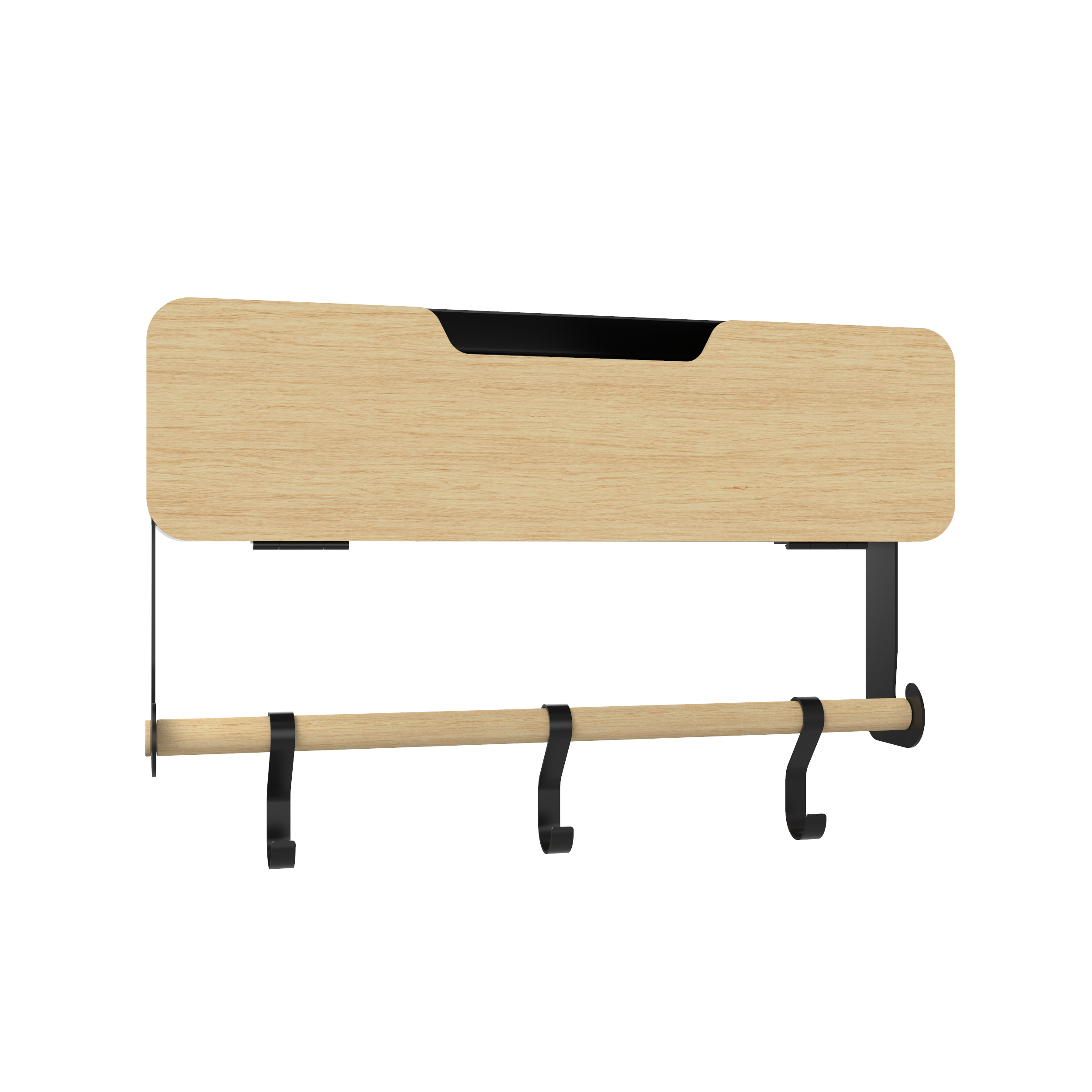 black-decker-storage-wandregal-mit-t-r-schwarz-beige-halter image 7