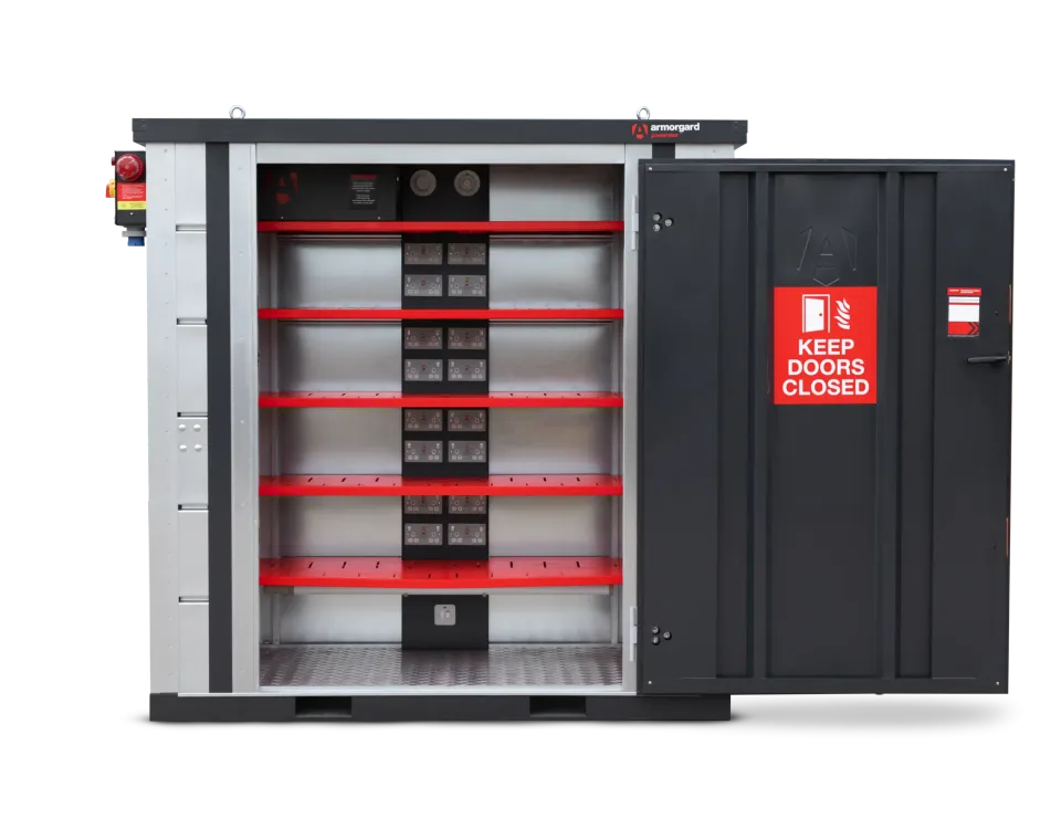 armorgard-powerstor-pwr1-akku-ladeschrank-32-steckdosen image 1