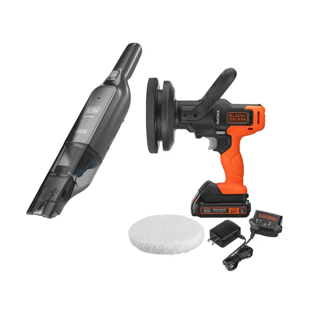 black-decker-matrix-20v-polierer-dustbuster-12v-set-mit-akku image 1