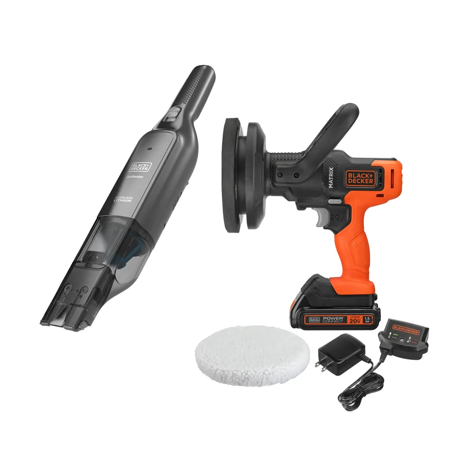 black-decker-matrix-20v-polierer-dustbuster-12v-set-mit-akku image 1