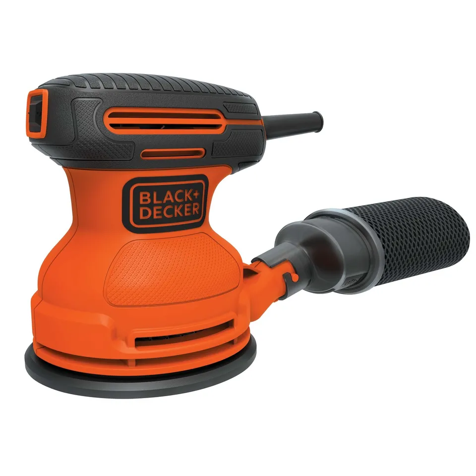 black-decker-exzenterschleifer-125-mm-230w-mit-staubfang image 1