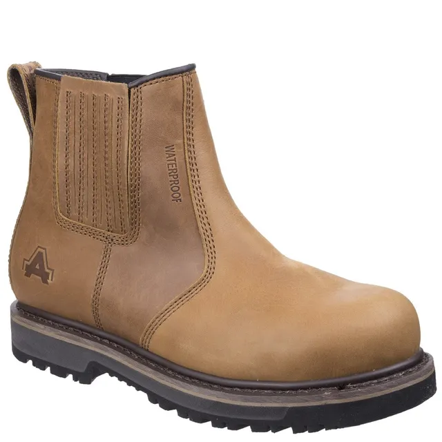 amblers-as232-workton-s3-sicherheitsstiefel-cognac-wasserdicht image 1
