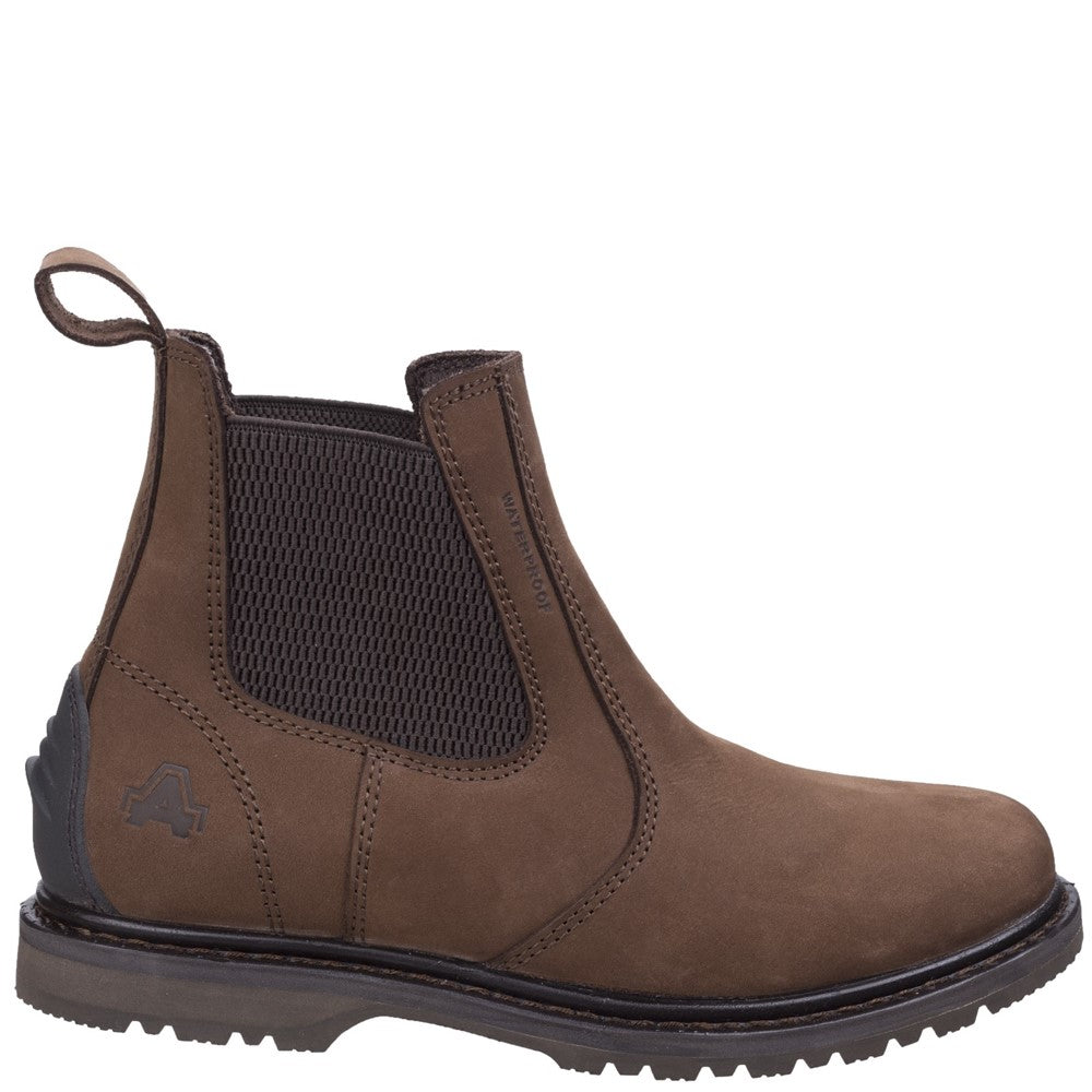 amblers-safety-aldingham-dealer-boots-arbeitsstiefel-braun-leder-wasserdicht image 4