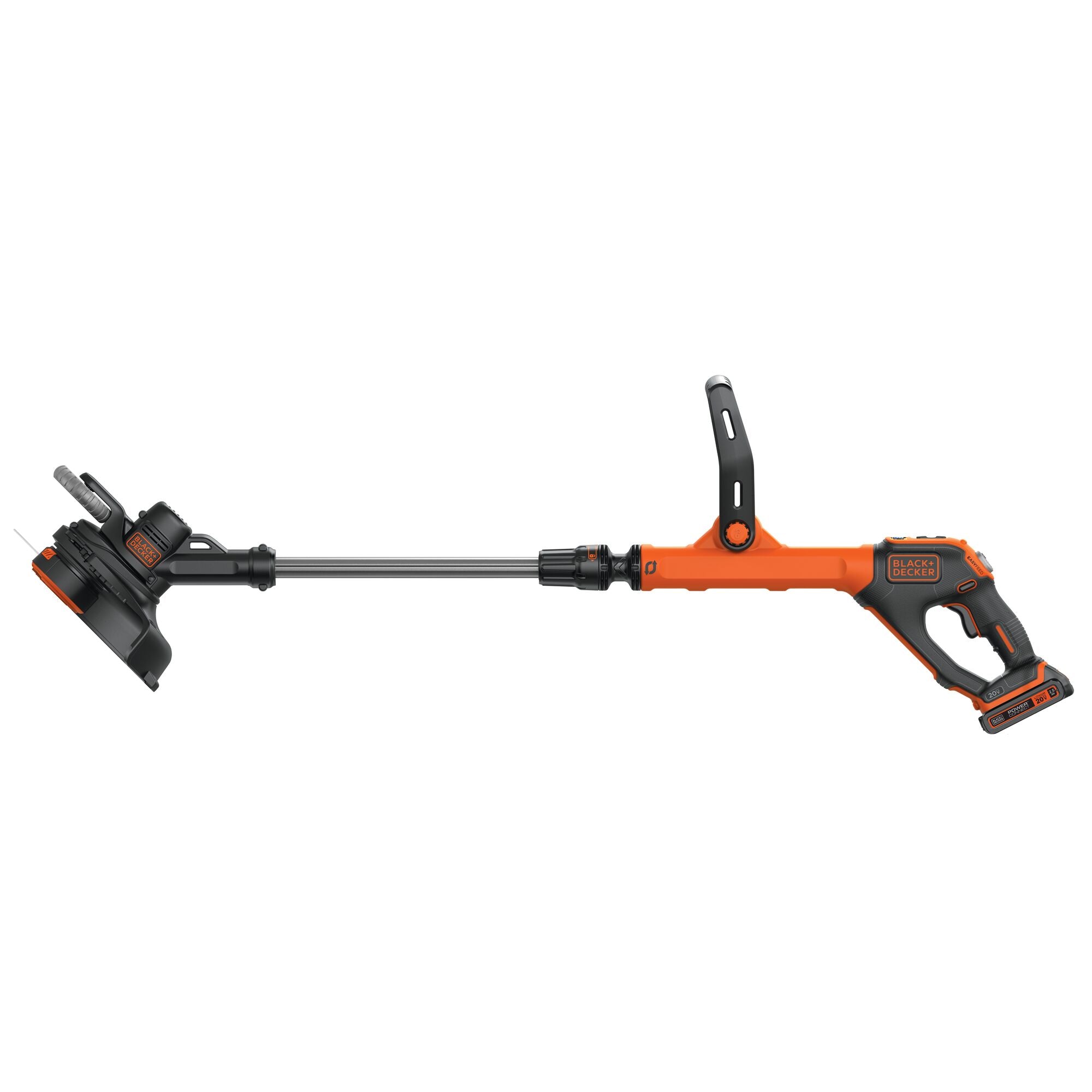 black-decker-outdoor-easyfeed-20v-rasentrimmer-mit-2-5-ah-akku image 2