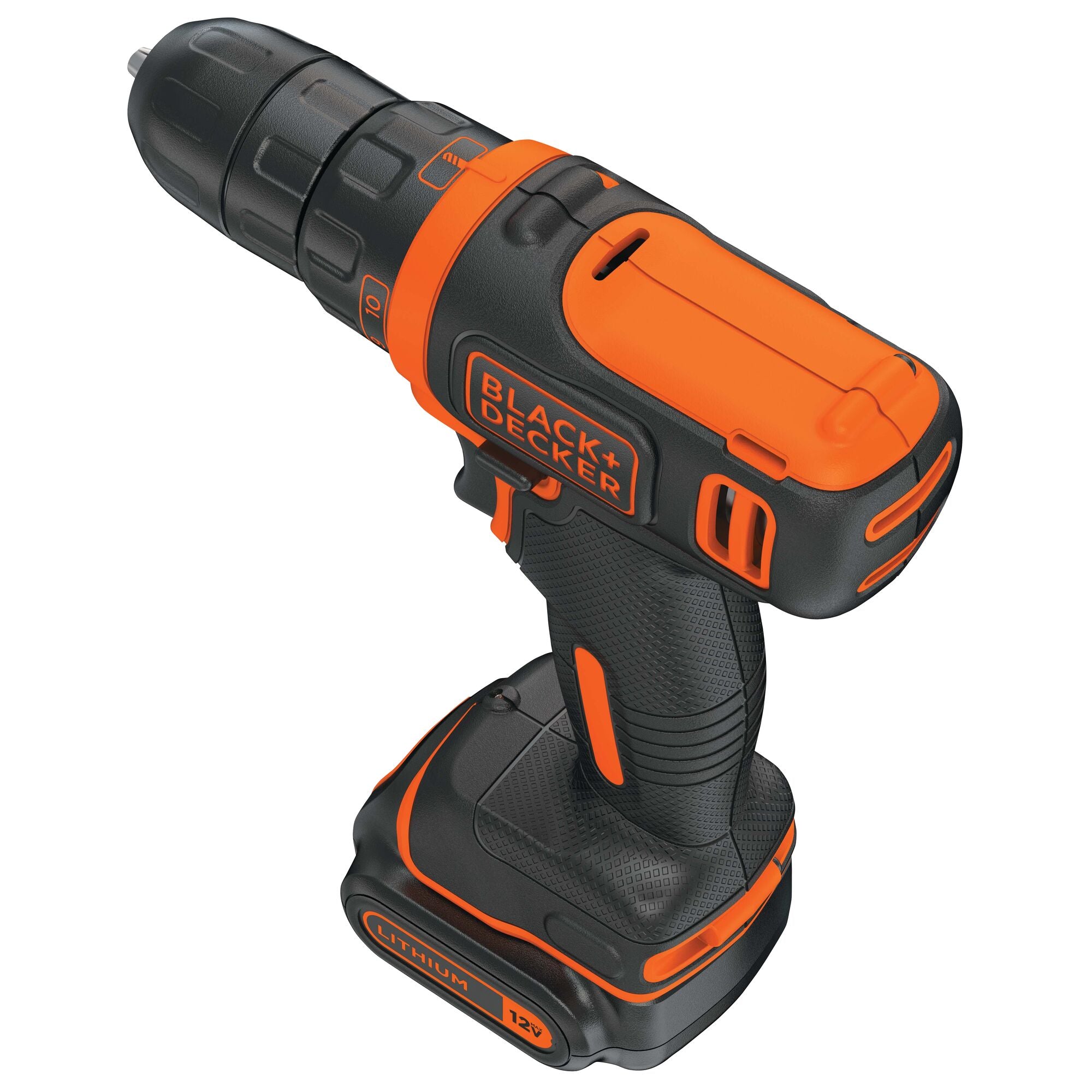 black-decker-12v-akku-bohrschrauber-set-59-teilig-mit-tasche image 2