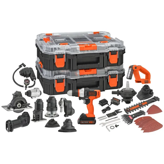 black-decker-matrix-20v-max-akkubohrer-12-aufs-tze-mit-koffer image 1