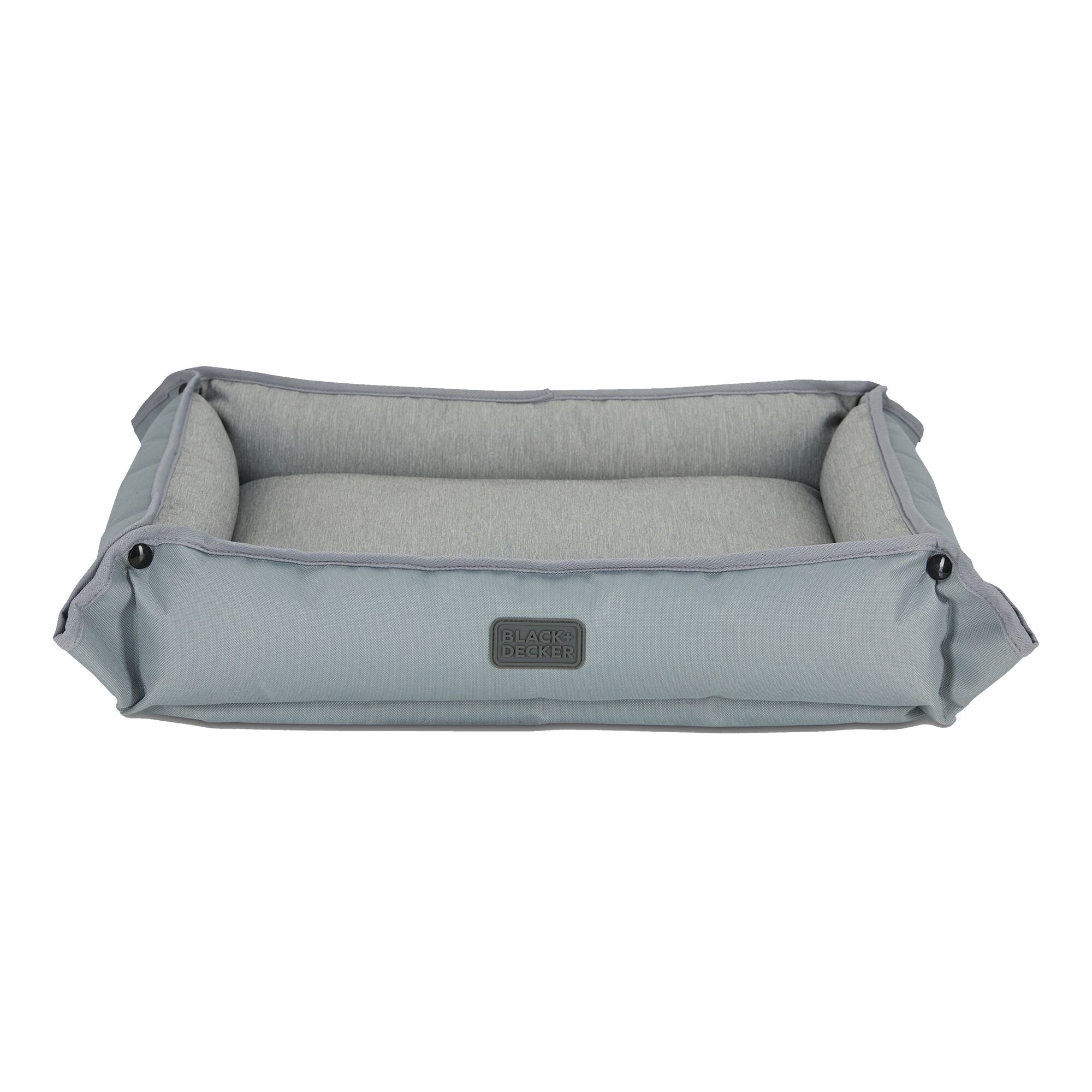 black-decker-pet-supplies-hundebett-m-24x20-grau-wasserabweisend image 1