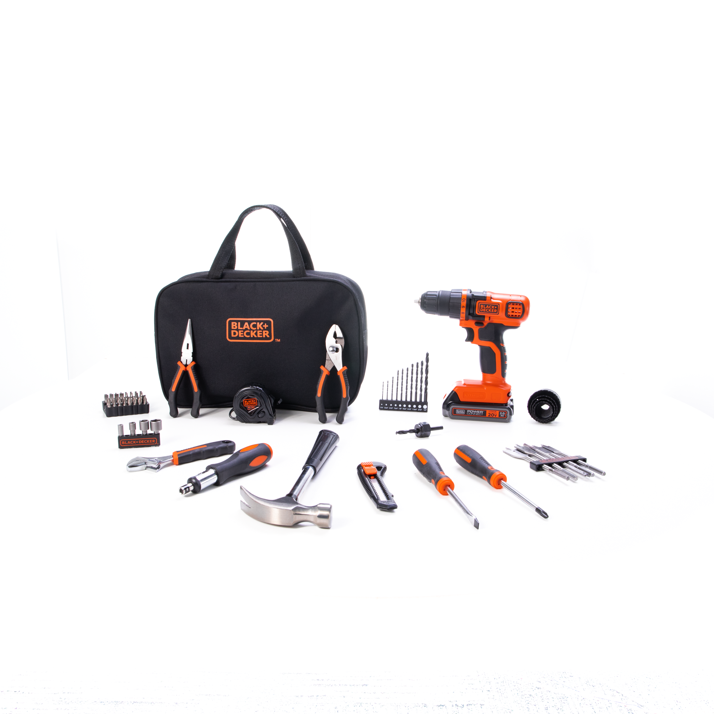 black-decker-20v-max-powerconnect-akkuschrauber-set-68-tlg-mit-tasche image 4