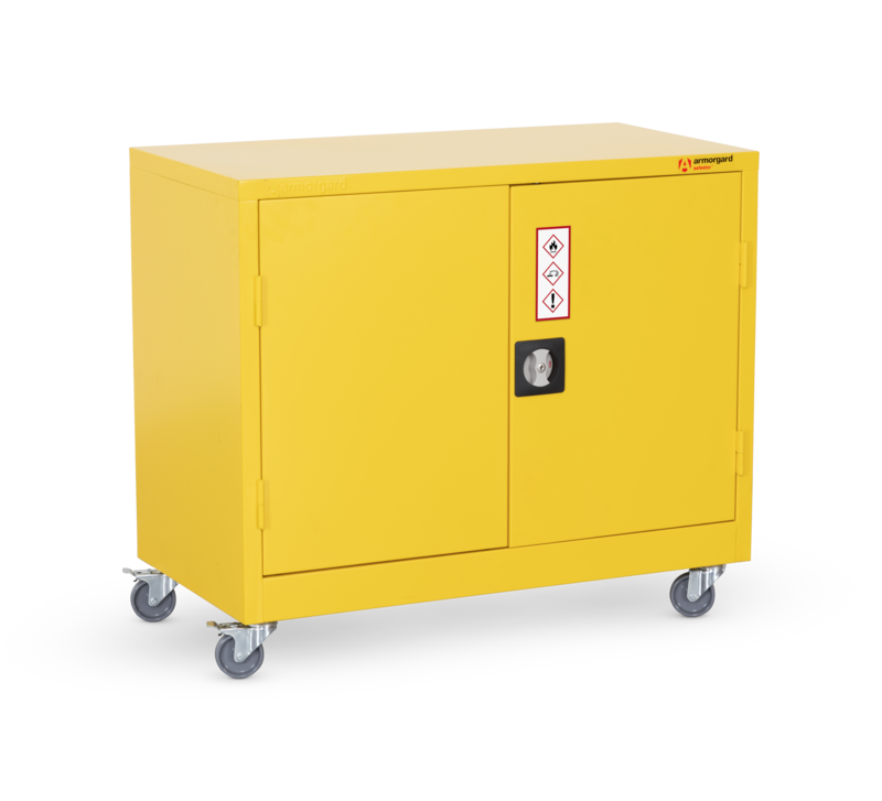 armorgard-safestor-hmc1-gefahrstoffschrank-mobil-mit-rollen image 7